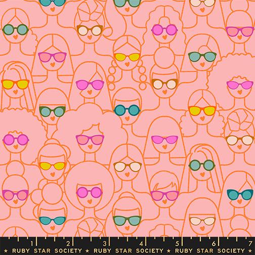 Poolside Too People Balmy - Quilt Fabric