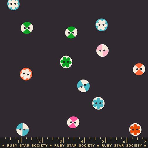 1 800 Notion Bobbin Soft Black - Quilt Fabric