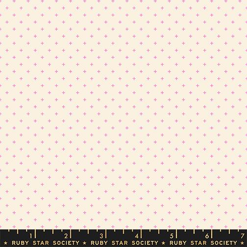 Sidekicks Neon Pink - Quilt Fabric, zoomed in. Select this picture to zoom back out.