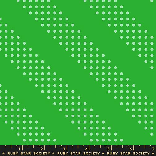 Sidekicks Verdant - Quilt Fabric, zoomed in. Select this picture to zoom back out.