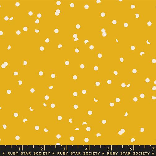 Sidekicks Goldenrod - Quilt Fabric, zoomed in. Select this picture to zoom back out.