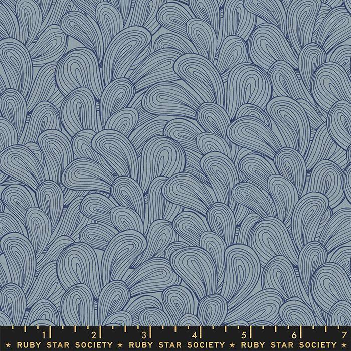 Unruly Nature Sky - Palmiers Metro - Quilt Fabric