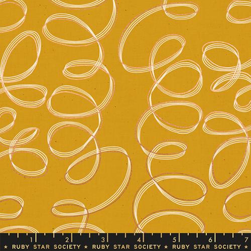 Unruly Nature Cactus - Tendrils Metro - Quilt Fabric