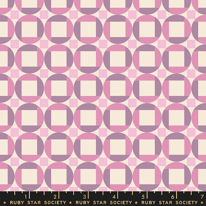 Floradora Lupine - Cane Geometric Dot - Quilt Fabric