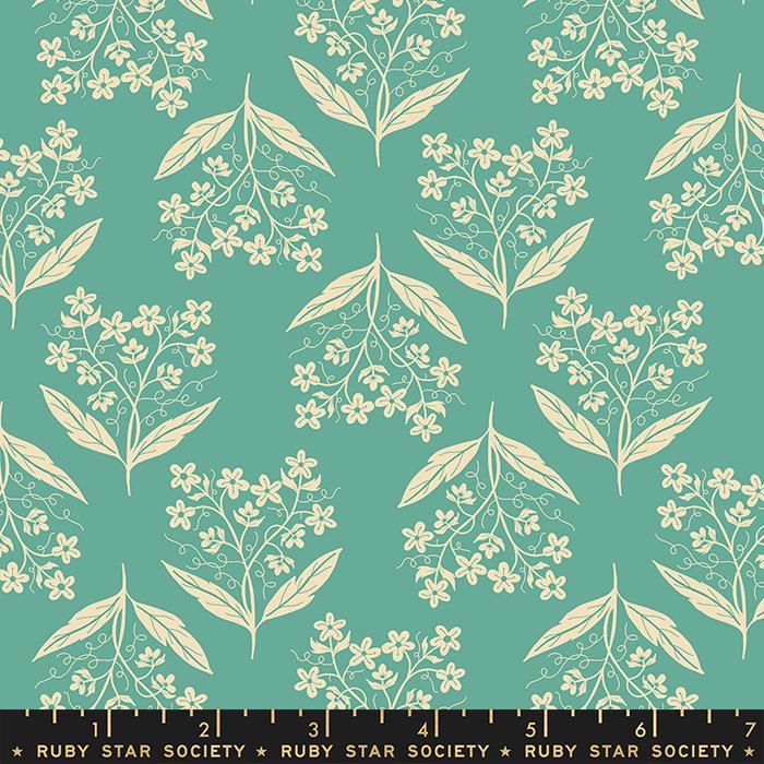 Verbena Florals - Verbena Watercress - Quilt Fabric