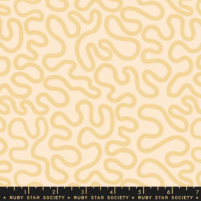 Meander Geometric - Meander Butternut - Quilt Fabric