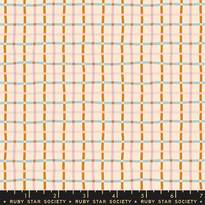 Verbena Trellis - Natural - Quilt Fabric