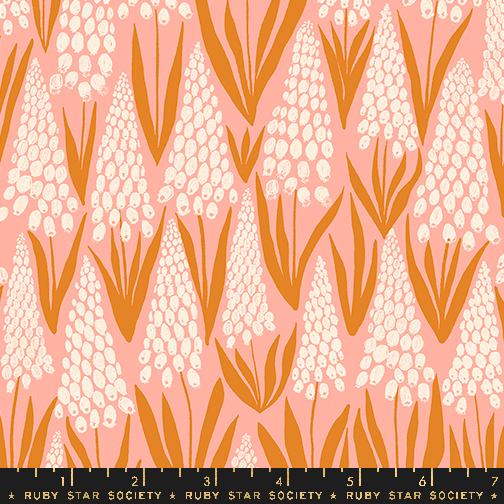 Endpaper Muscari Bashful - Quilt Fabric