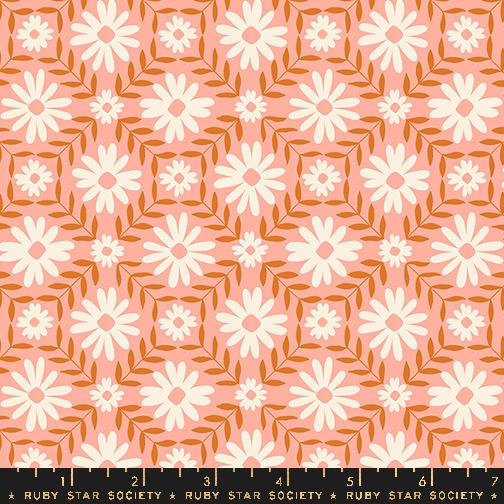 Endpaper Flowers Bashful - Quilt Fabric