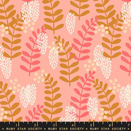 Reimagined Landscapes Fern Bashful - Quilt Fabric