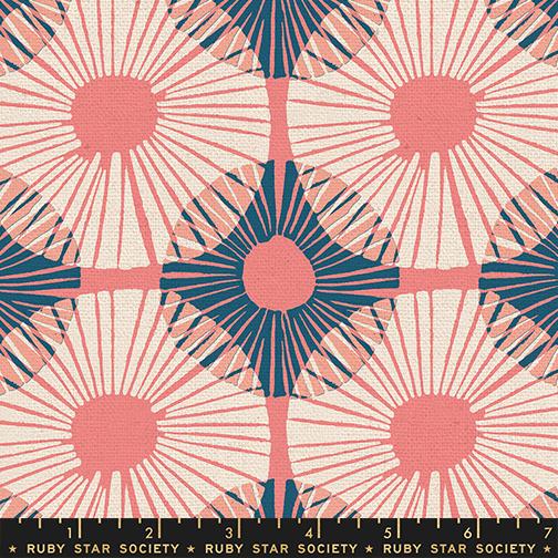 Reimagined Landscapes Bloom Watermelon - Quilt Fabric