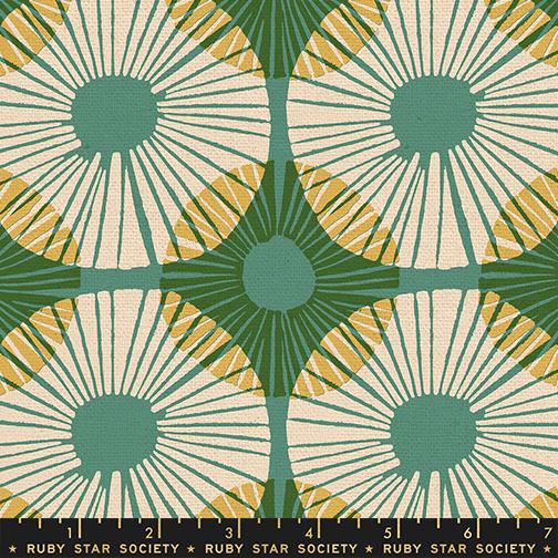 Reimagined Landscapes Bloom Watercress - Quilt Fabric