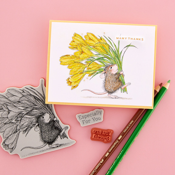 Bouquet for You - Cling Rubber Stamp