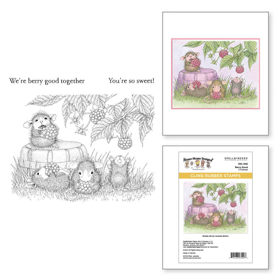 Berry Good - Cling Rubber Stamp