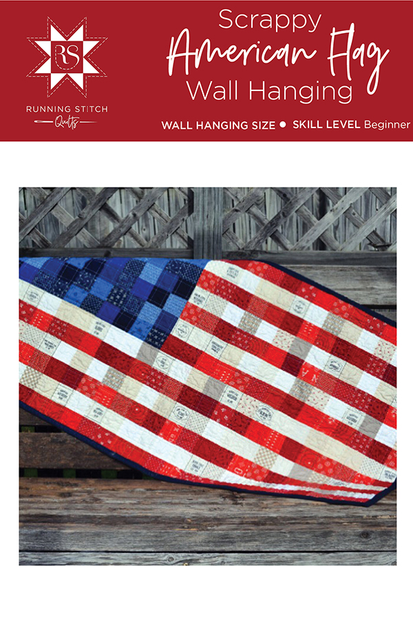 Scrappy American Flag - Quilt Pattern