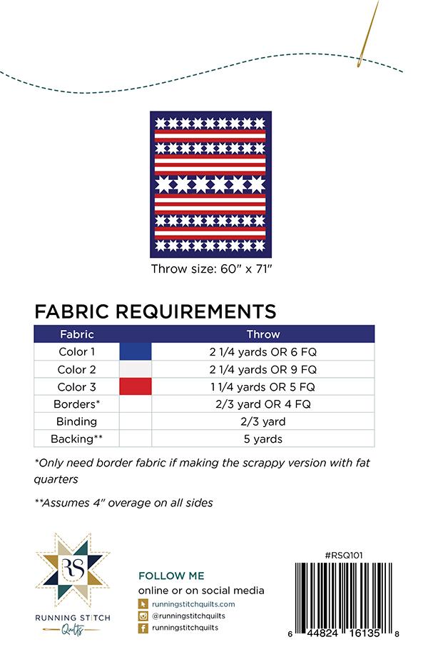 Snowflakes In July - Quilt Pattern