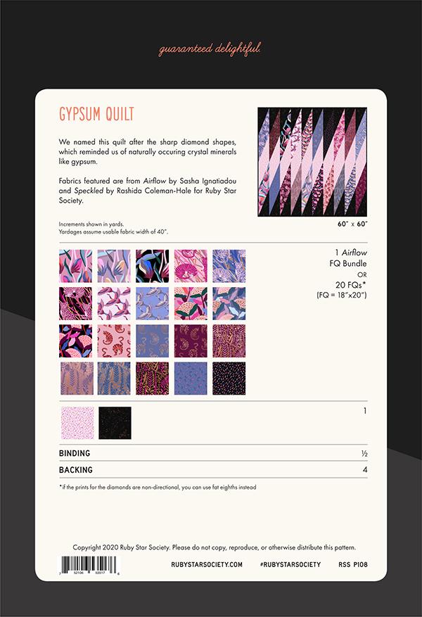 Gypsum - Quilt Pattern