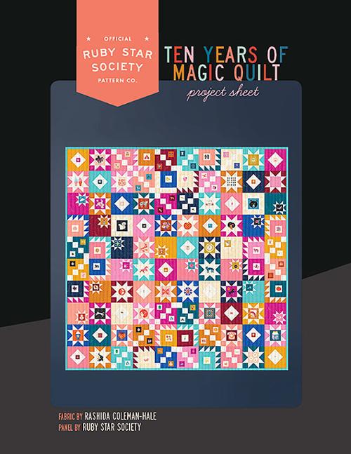10 Years of Magic Quilt - Quilt Pattern