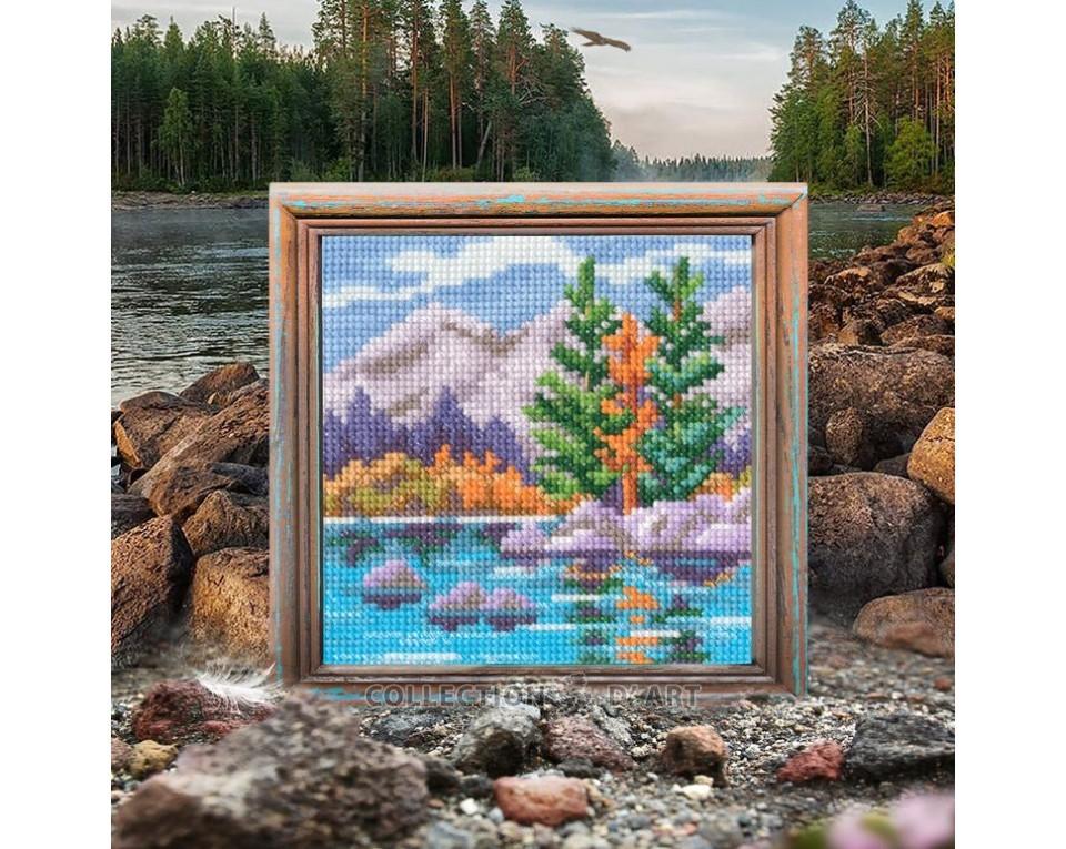 Summer Colors - Mountain - Cross Stitch Kit 