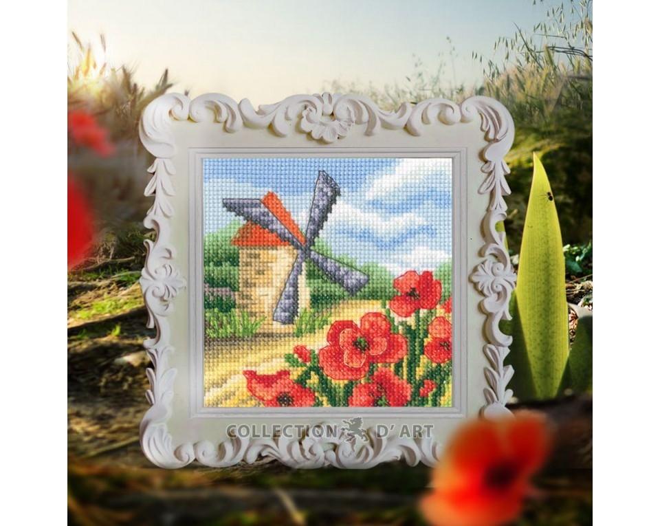 Summer Colors - Windmill - Cross Stitch Kit 