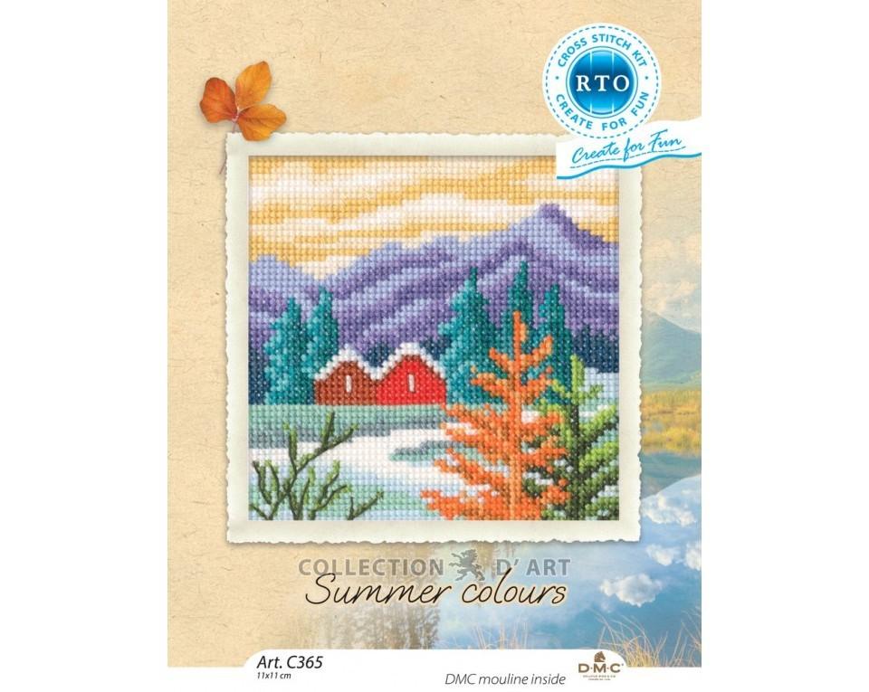 Summer Colors - Field - Cross Stitch Kit 