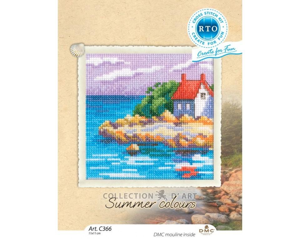 Summer Colors - Coast - Cross Stitch Kit 