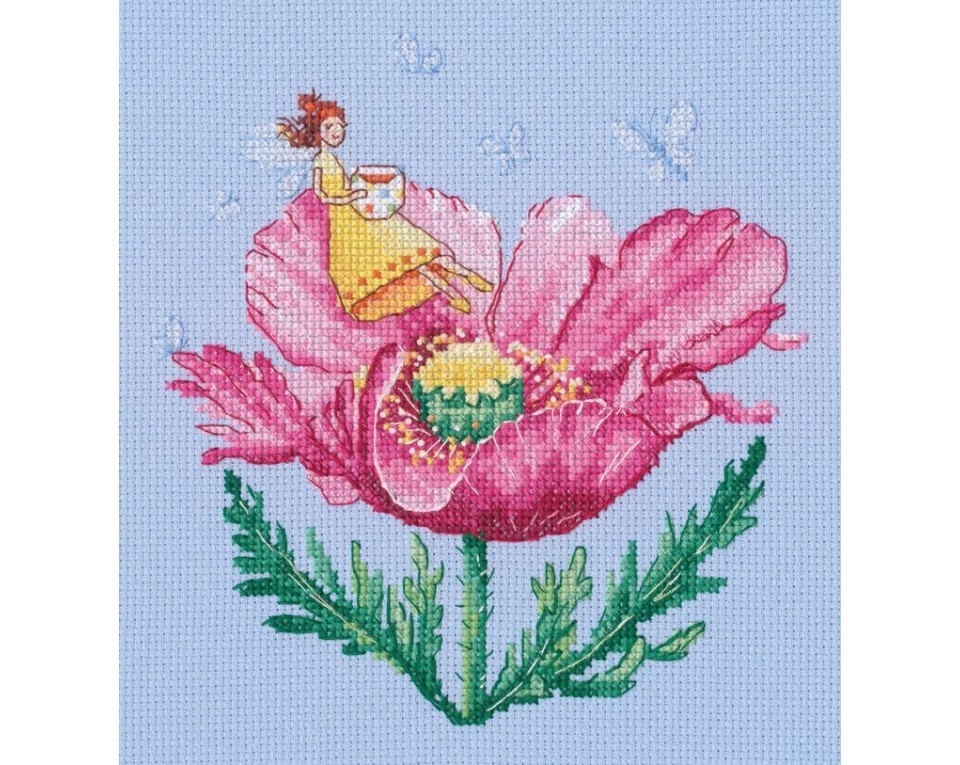 Tea For The Fairy - Flower - Cross Stitch Kit