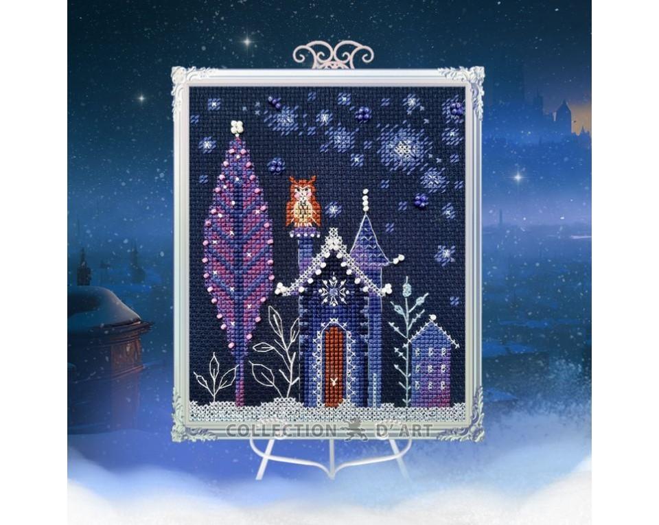 Lodge With An Owl - Cross Stitch Kit