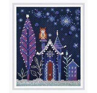 Lodge With An Owl - Cross Stitch Kit