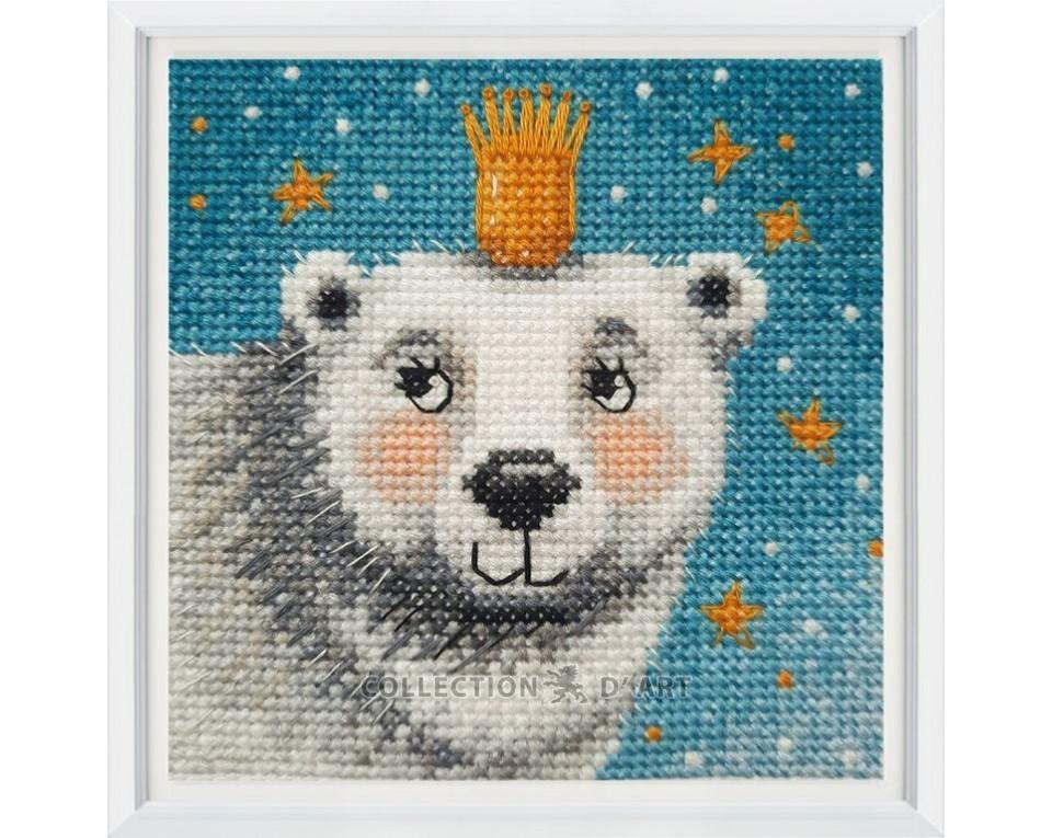 Charm Of The Stars - Cross Stitch Kit, zoomed in. Select this picture to zoom back out.