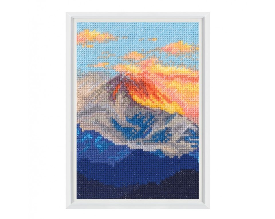 A Dream Flowing Down From The Mountains - Cross Stitch Kit