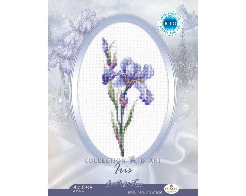 Iris - Cross Stitch Kit