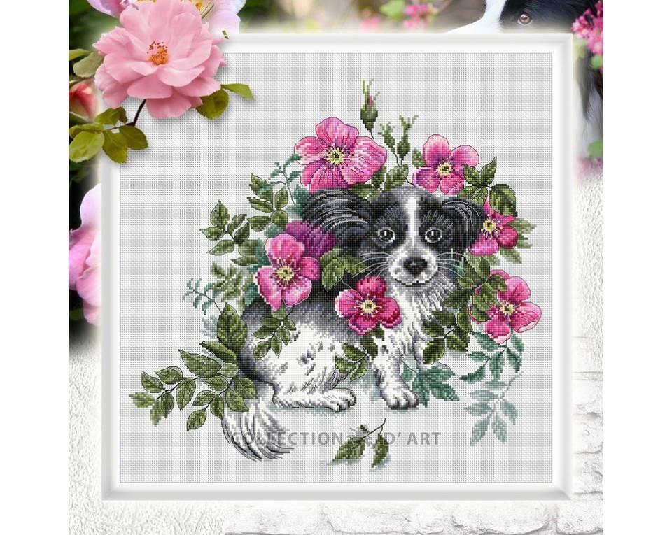 Lucky Puppy - Cross Stitch Kit