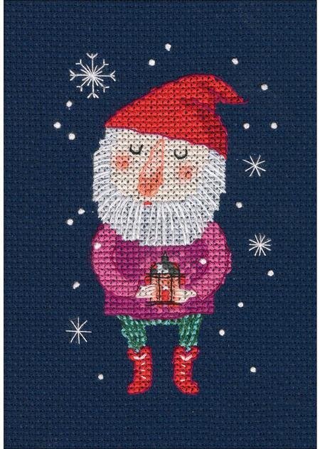 Fairy Little Gnome - Christmas Cross Stitch Kit