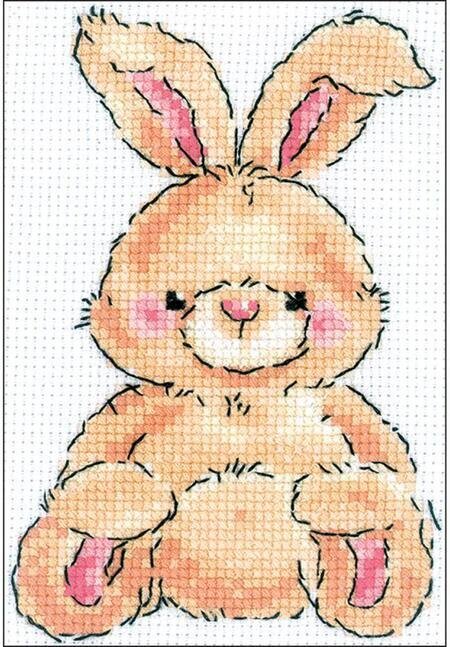 Leveret Rabbit - Cross Stitch Kit