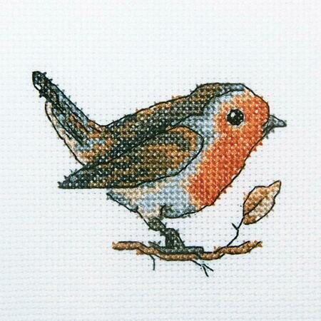 Redbreast - Cross Stitch Kit
