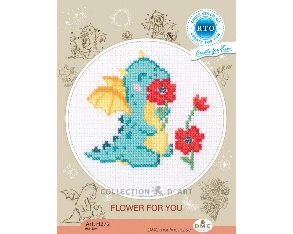 Flower For You - Cross Stitch Kit