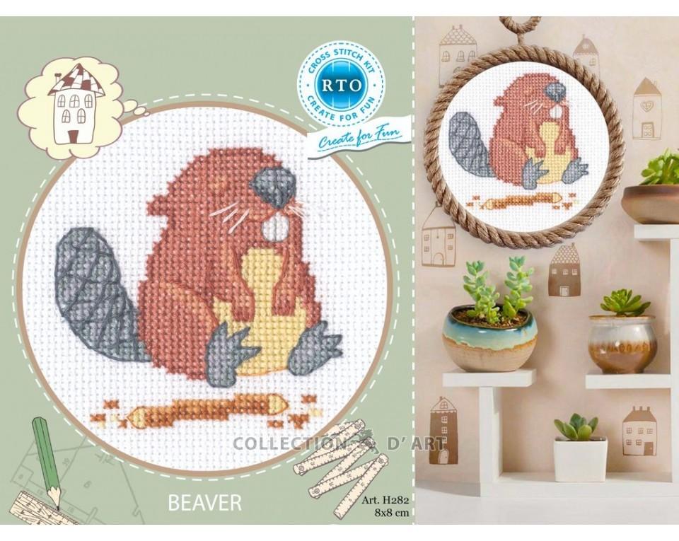 Beaver - Cross Stitch Kit