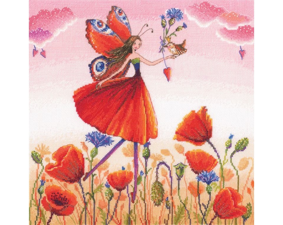 Poppy Color - Cross Stitch Kit