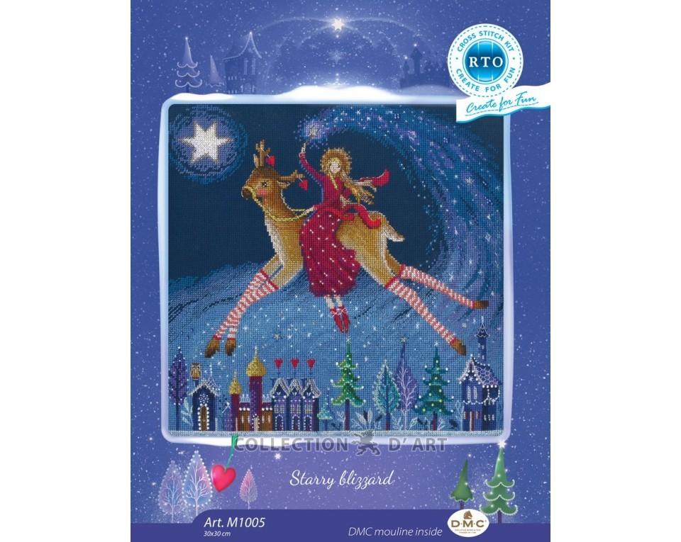 Starry Blizzard - Christmas Cross Stitch Kit