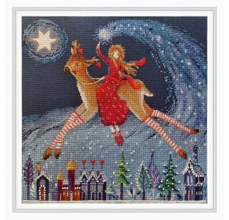 Starry Blizzard - Christmas Cross Stitch Kit