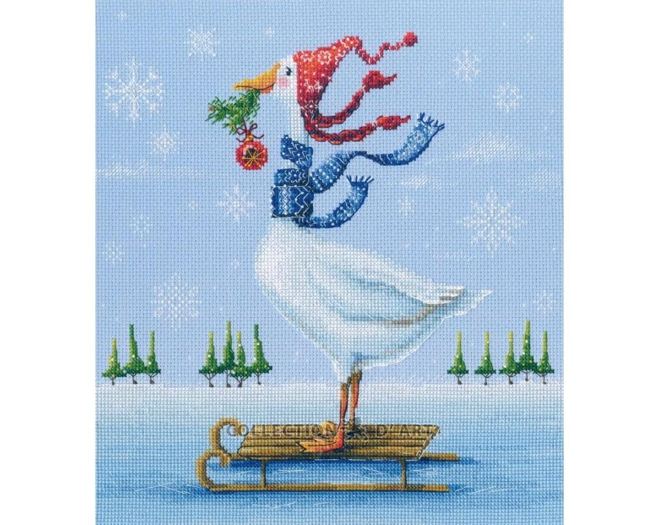 On Ice - Cross Stitch Kit 