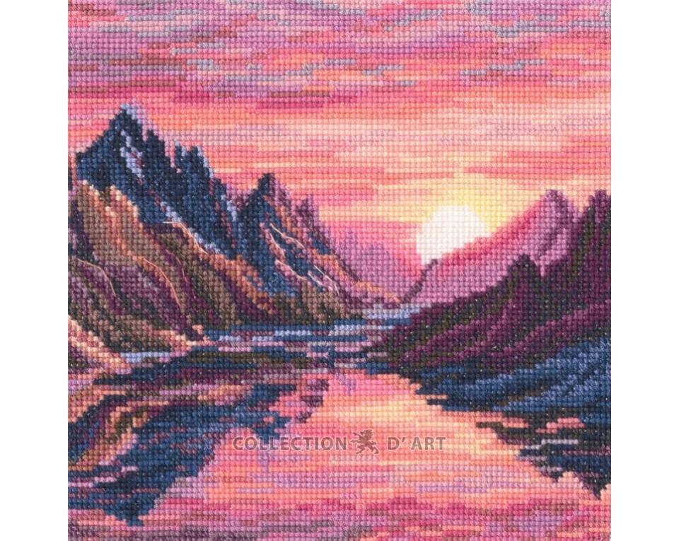 Color Of The Sun - Mountains - Cross Stitch Kit
