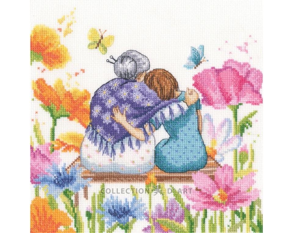 When You Are By My Side - Sitting - Cross Stitch Kit
