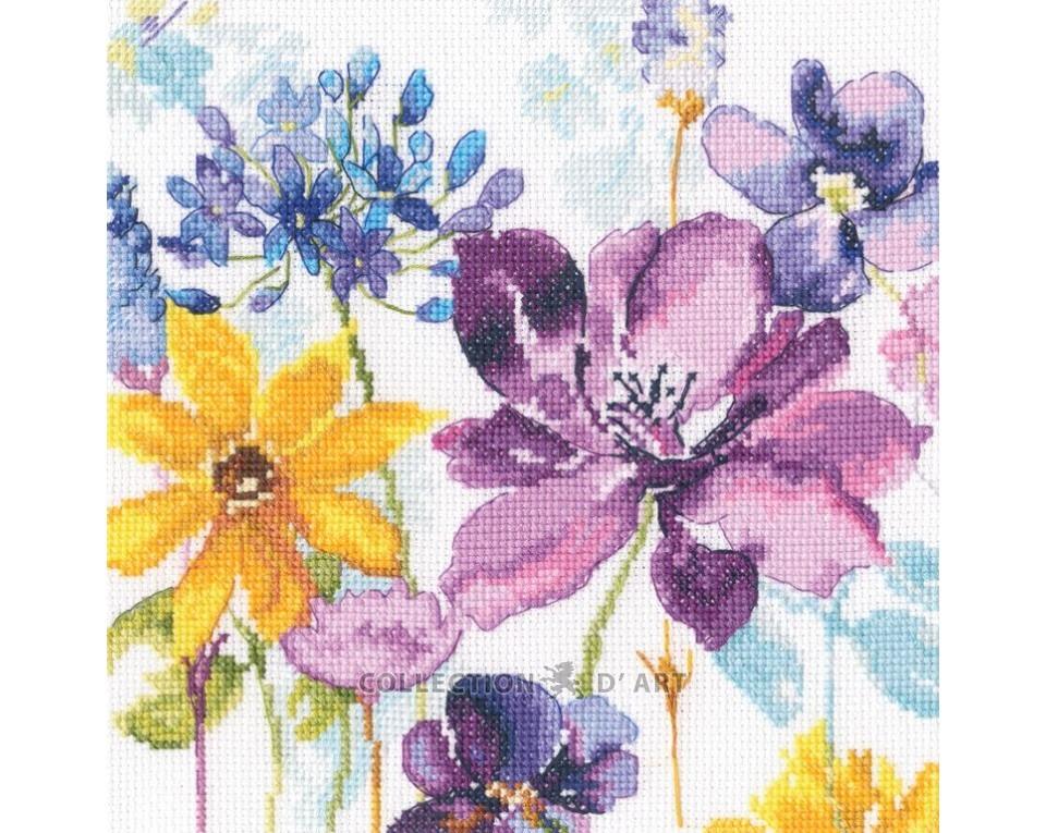 Flowers Of Happiness 2 - Cross Stitch Kit