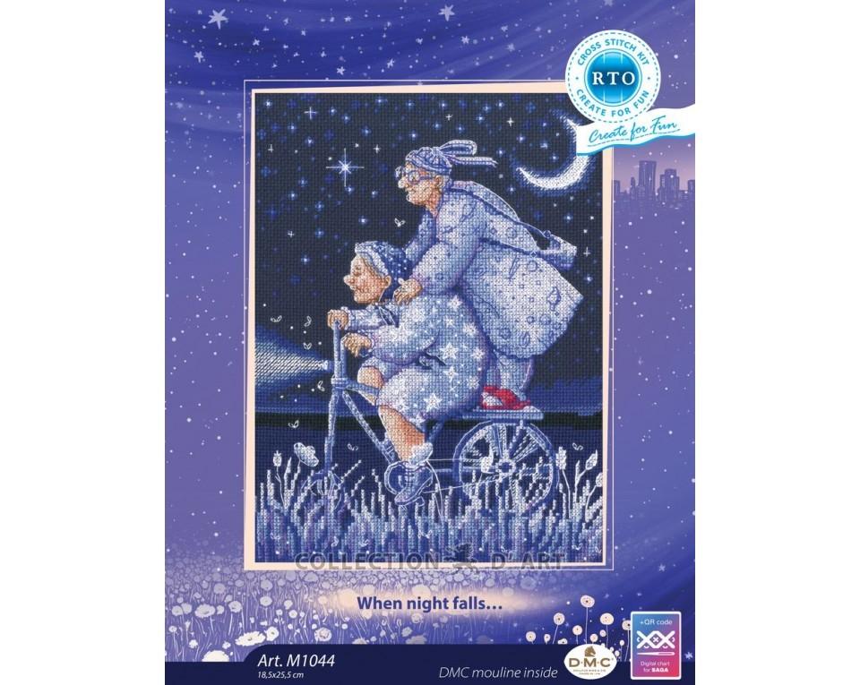When Night Falls - Cross Stitch Kit