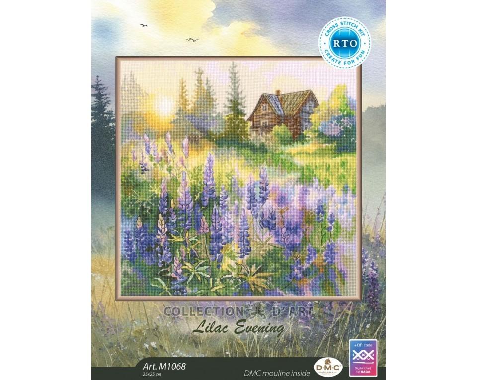 Lilac Evening - Cross Stitch Kit