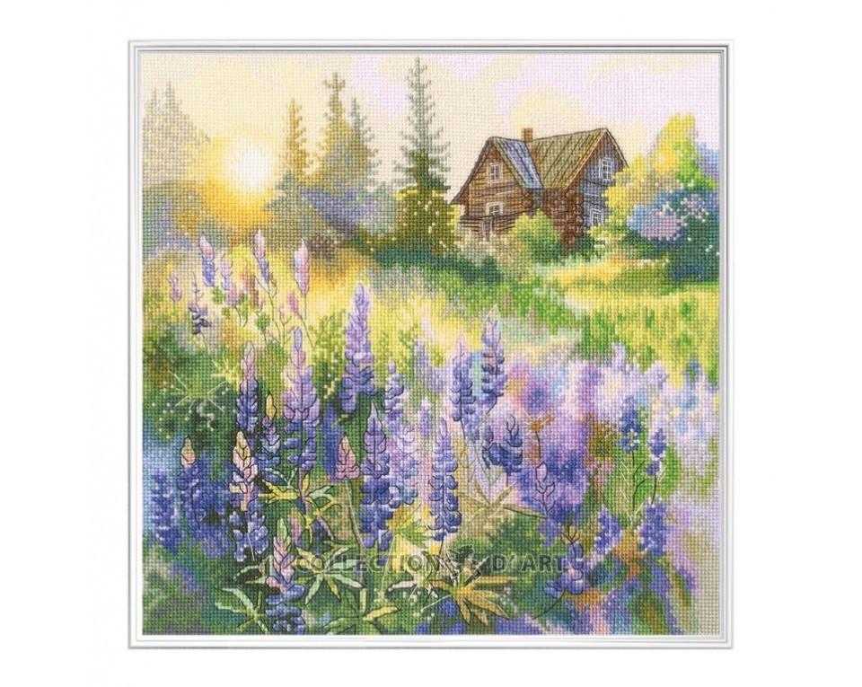 Lilac Evening - Cross Stitch Kit