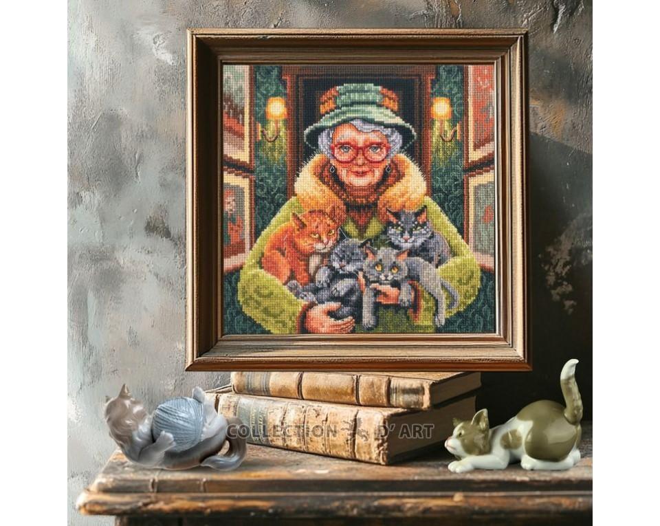 Cozy Hugs - Cross Stitch Kit