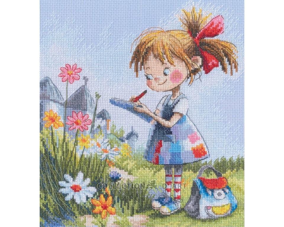 Roll Call of Flowers - Cross Stitch Kit